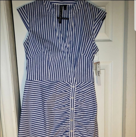 SALE‼️ Clover & Sloan stripe dress XS - Picture 2 of 3